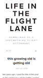 Mobile Screenshot of lifeintheflightlane.com
